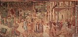 Benozzo di Lese di Sandro Gozzoli The Vintage and Drunkenness of Noah painting